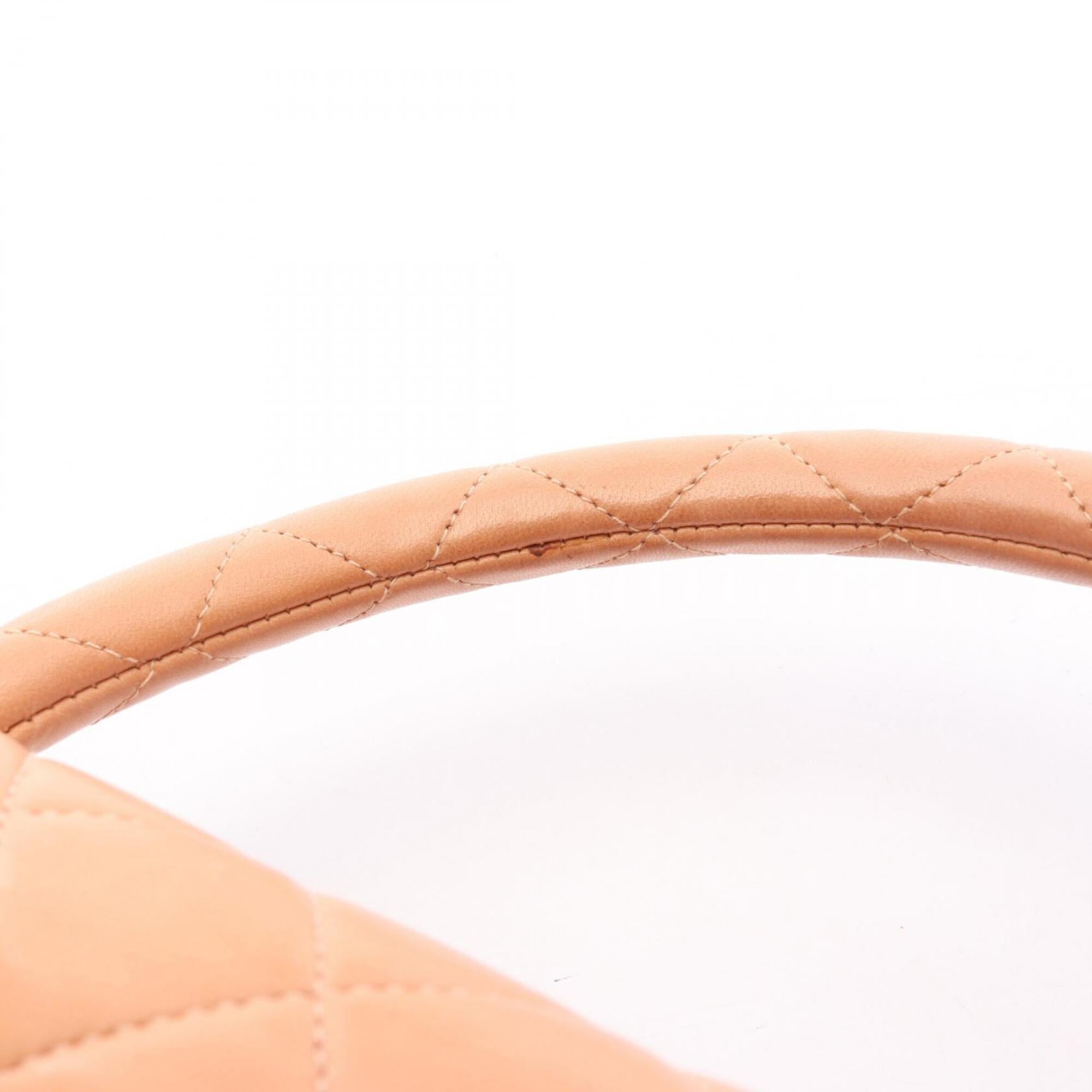 Chanel Orange Leather Handbag