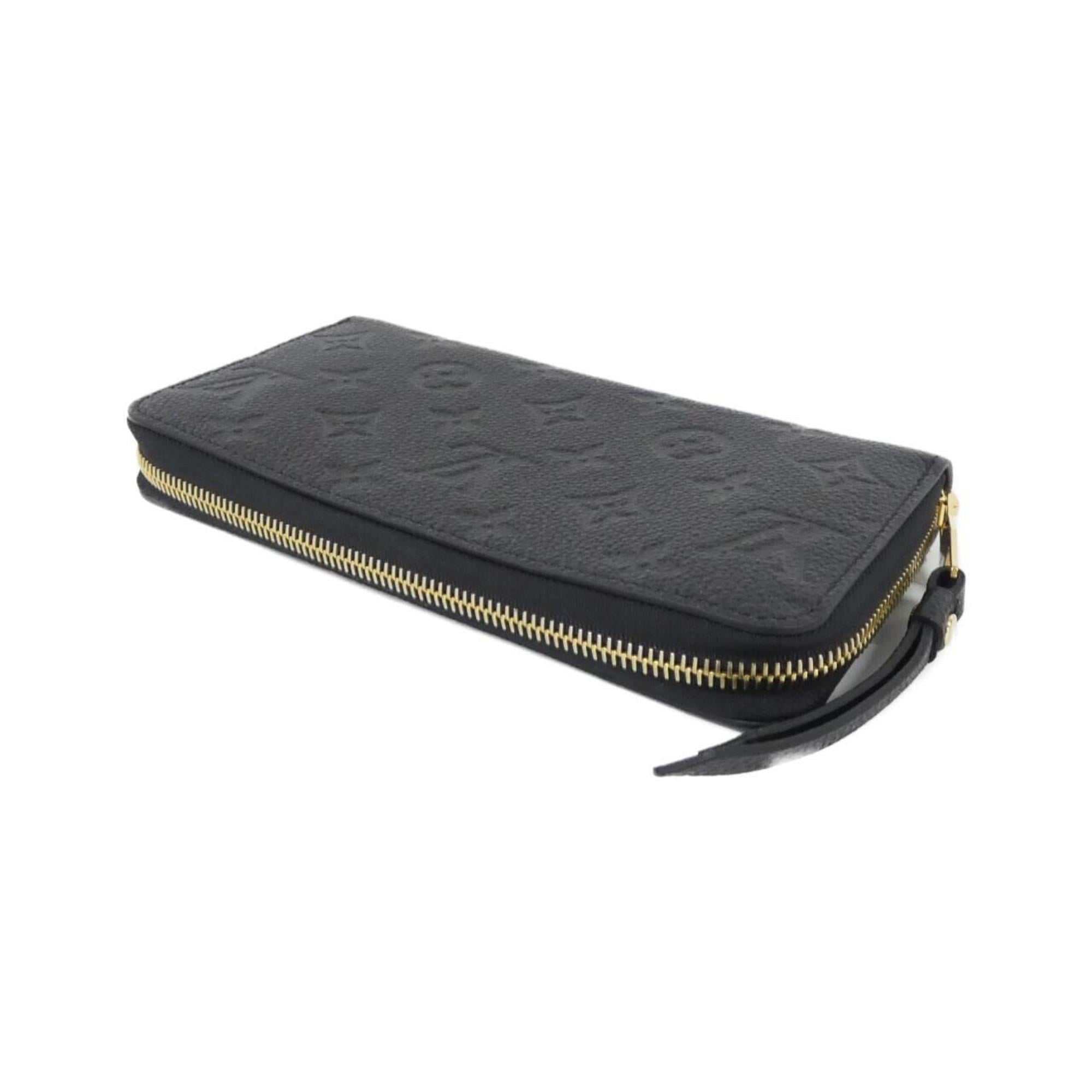 Louis Vuitton Monogram Empreinte Black Leather Long Wallet