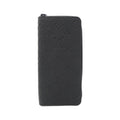 Louis Vuitton Black Leather Long Wallet