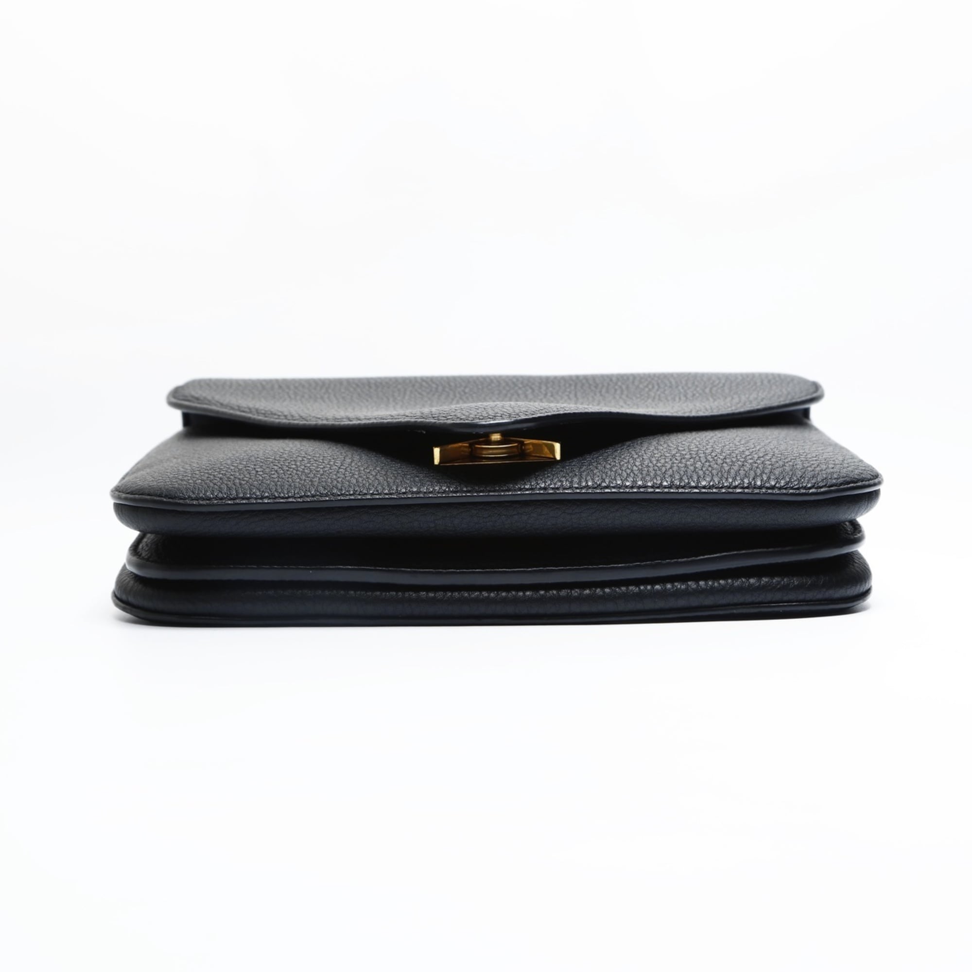 Bottega Veneta Black Leather Shoulder Bag