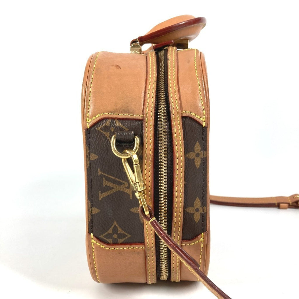 Louis Vuitton Brown Monogram Boston Bag Handbag Shoulder Bag
