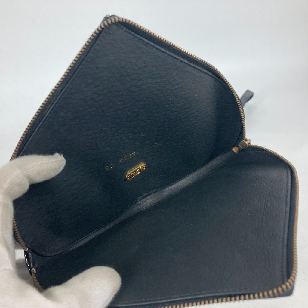 Fendi Black Leather Backpack