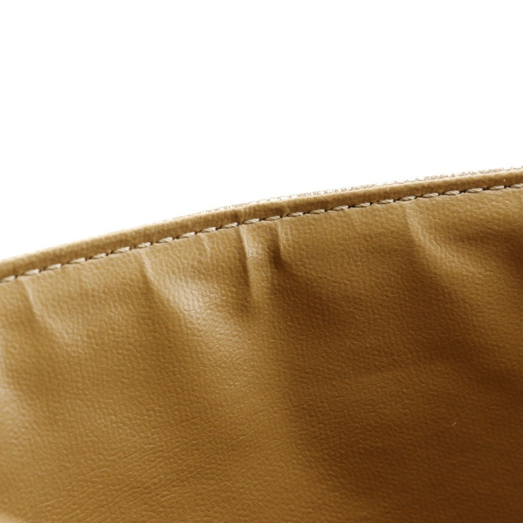 Celine Macadam Beige Pvc Leather Shoulder Bag