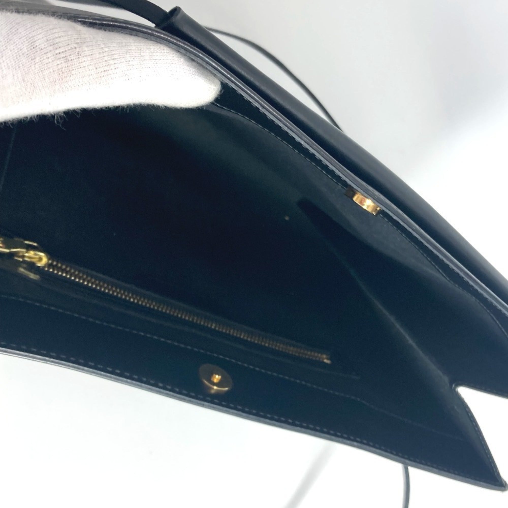 Louis Vuitton Epi Black Noir Epi Leather Shoulder Bag Tote Bag