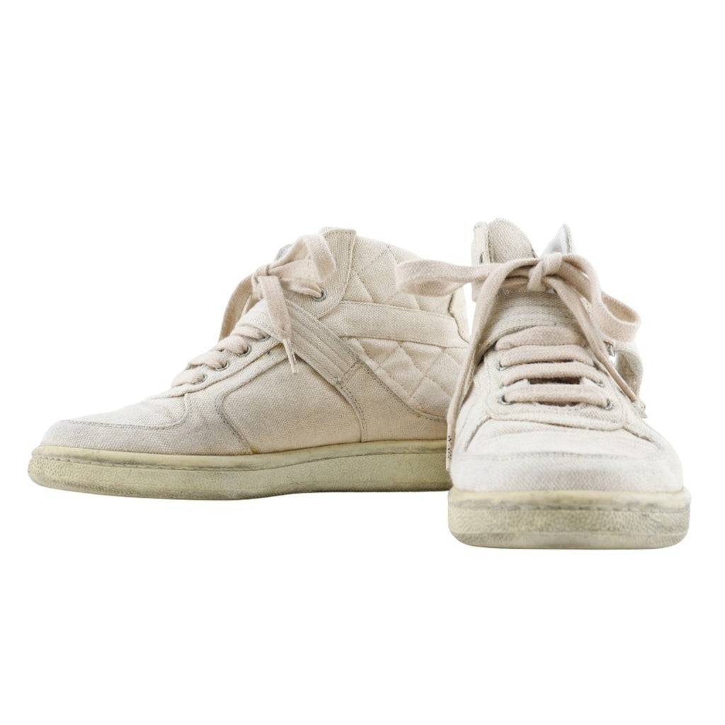 Chanel Beige Sneakers