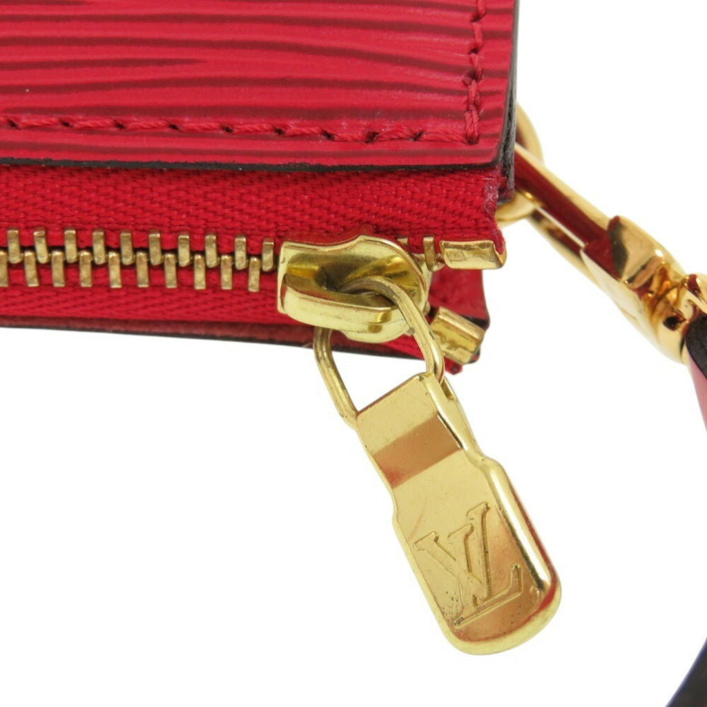 Louis Vuitton Epi Castilian Red Epi Leather Pochette Pouch