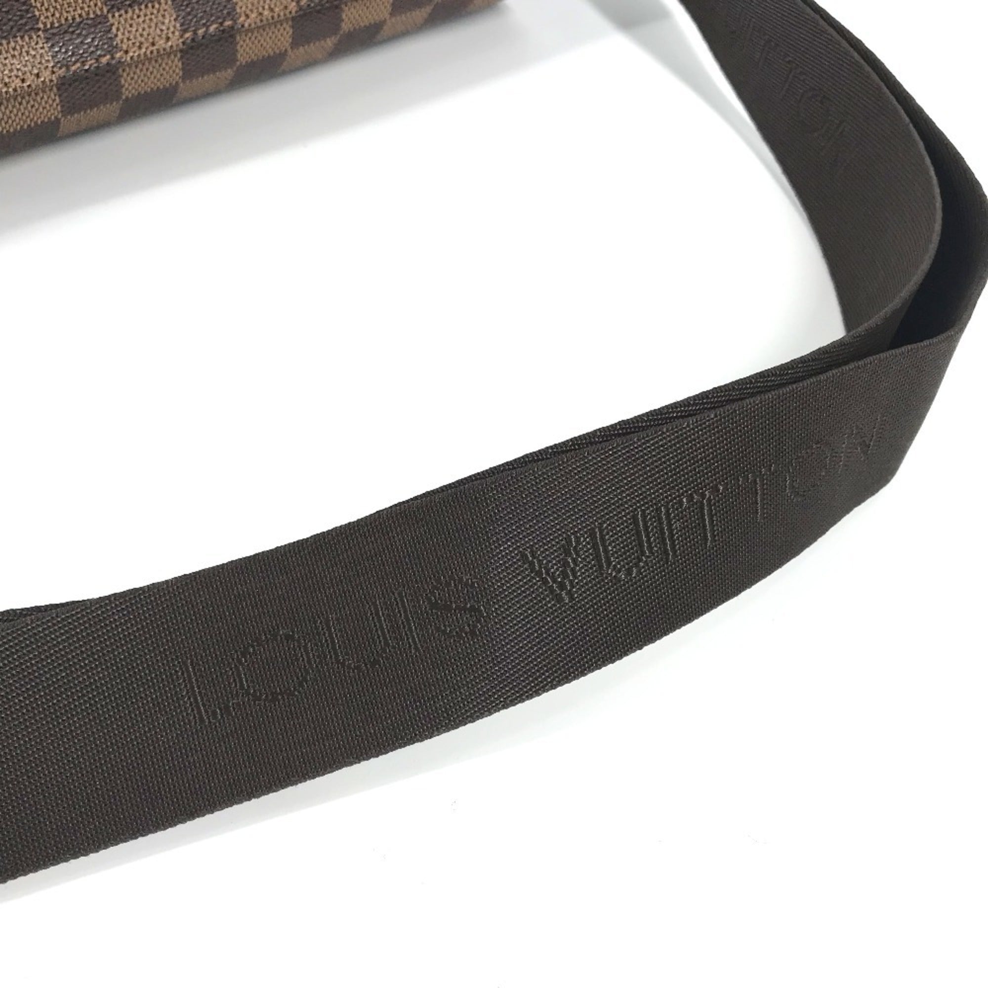 Louis Vuitton Damier Brown Ebene Damier Canvas Shoulder Bag