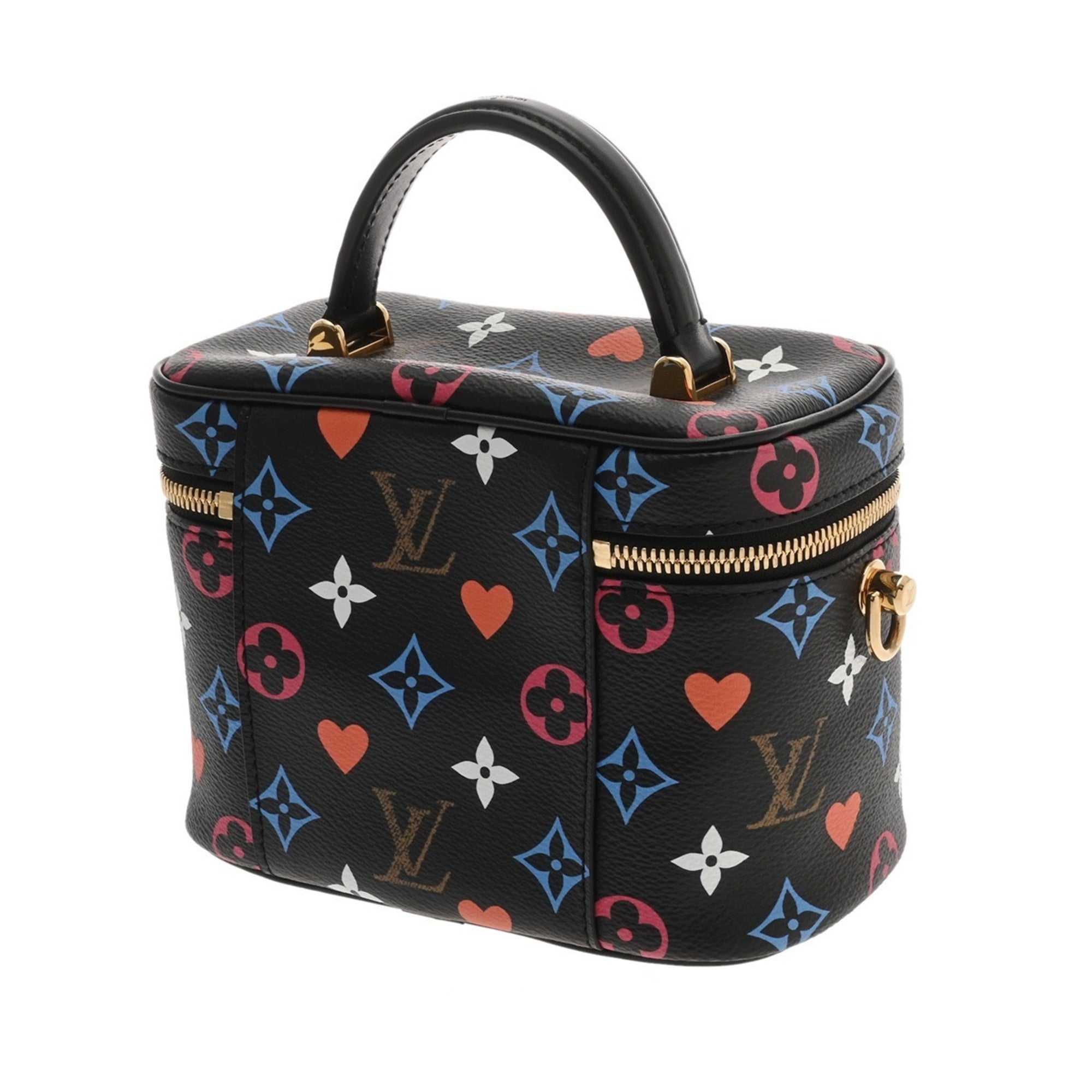 Louis Vuitton Noir Monogram Vanity Bag
