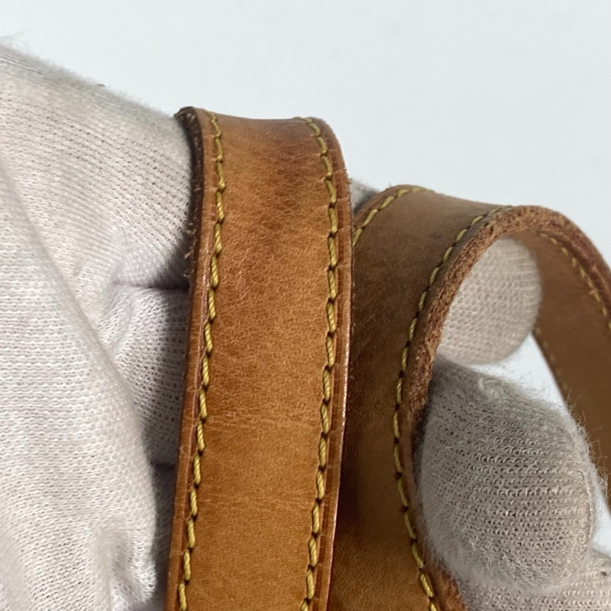 Louis Vuitton Brown Red Color Monogram Shoulder Bag Tote Bag