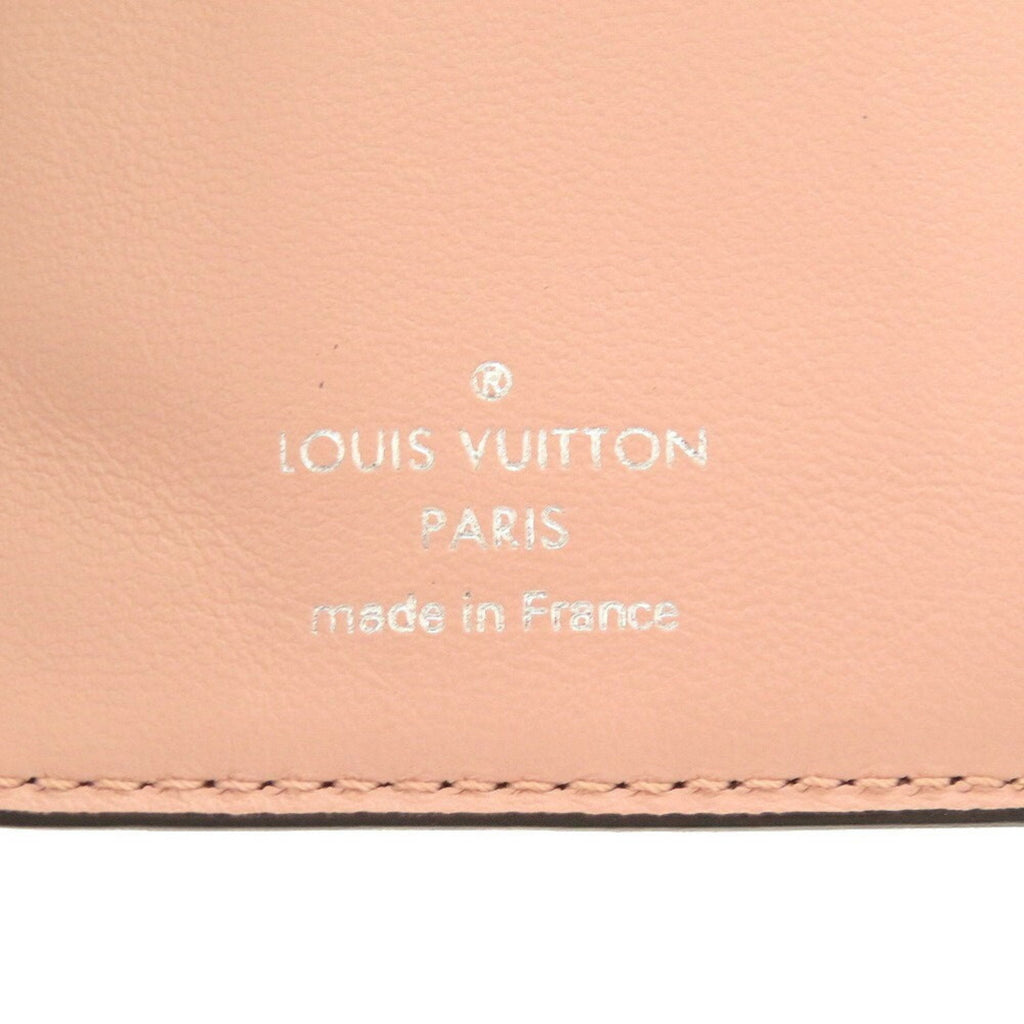 Louis Vuitton Magnolia Pink Mahina Leather Wallet