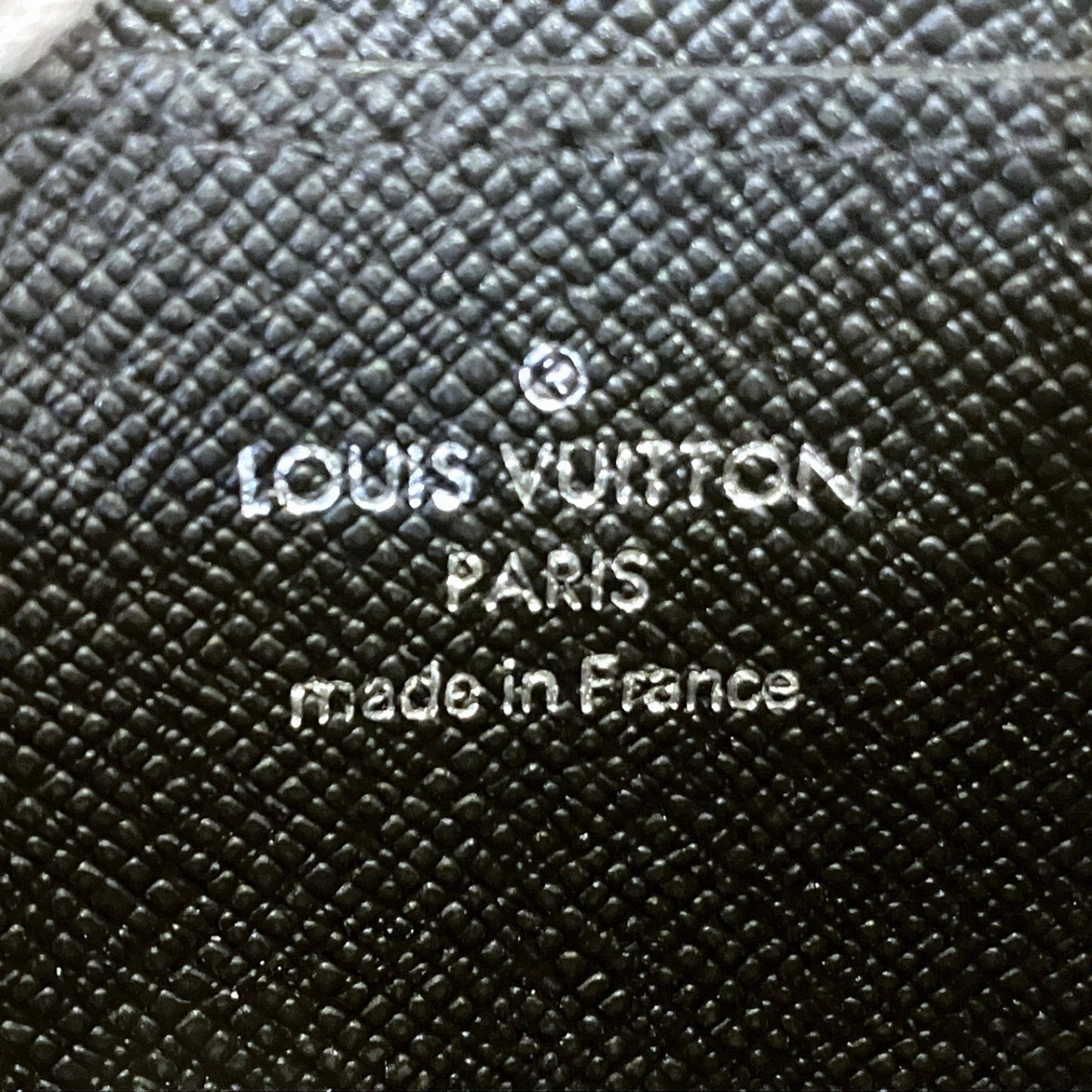 Louis Vuitton Black Damier Graphite Coin Purse/Coin Case