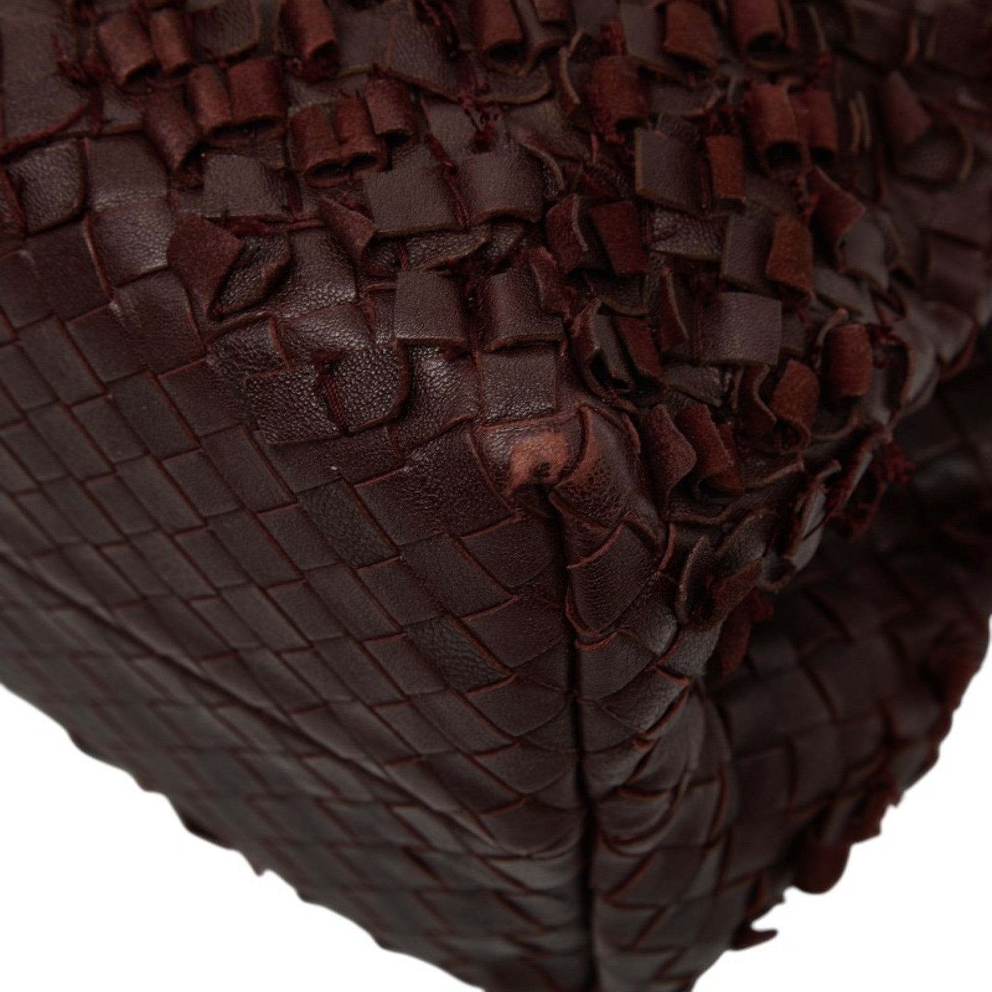 Bottega Veneta Brown Leather Handbag Tote Bag