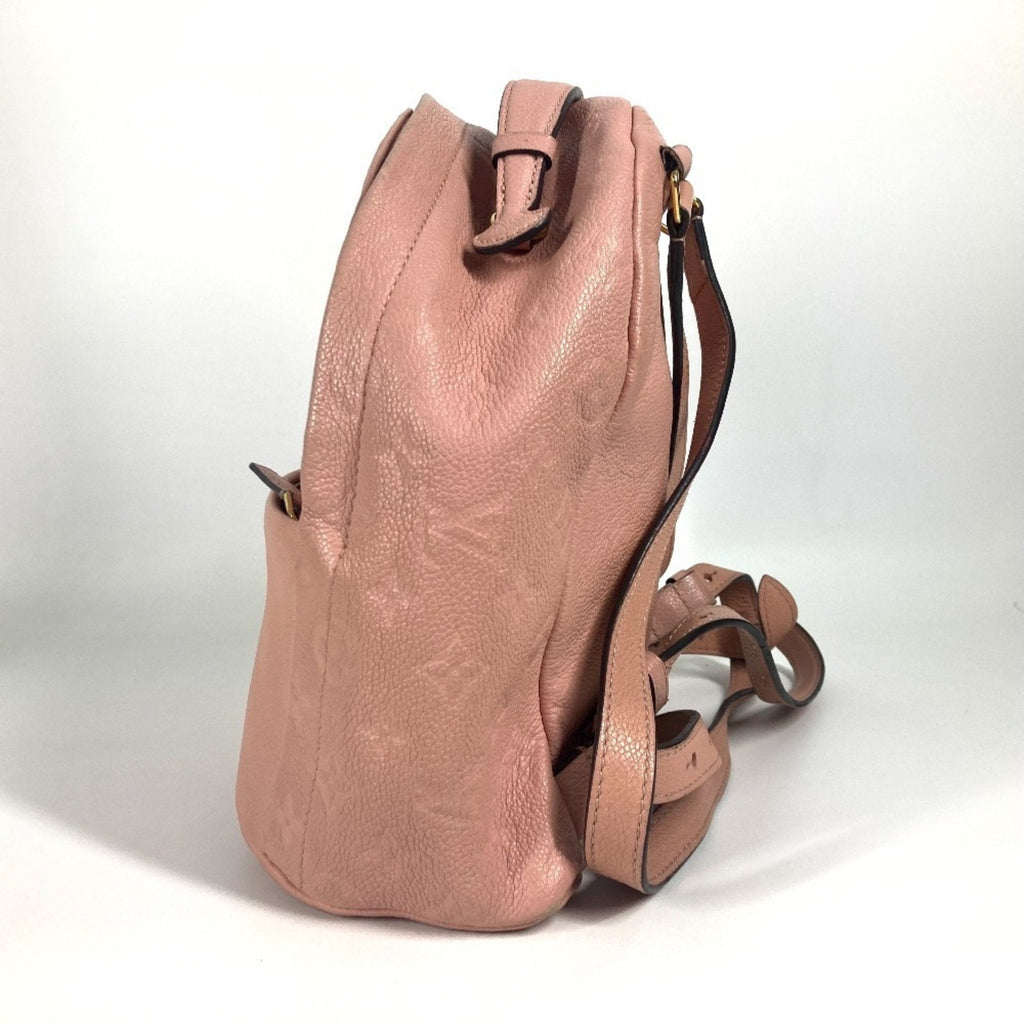 Louis Vuitton Galle Pink Monogram Empreinte Backpack