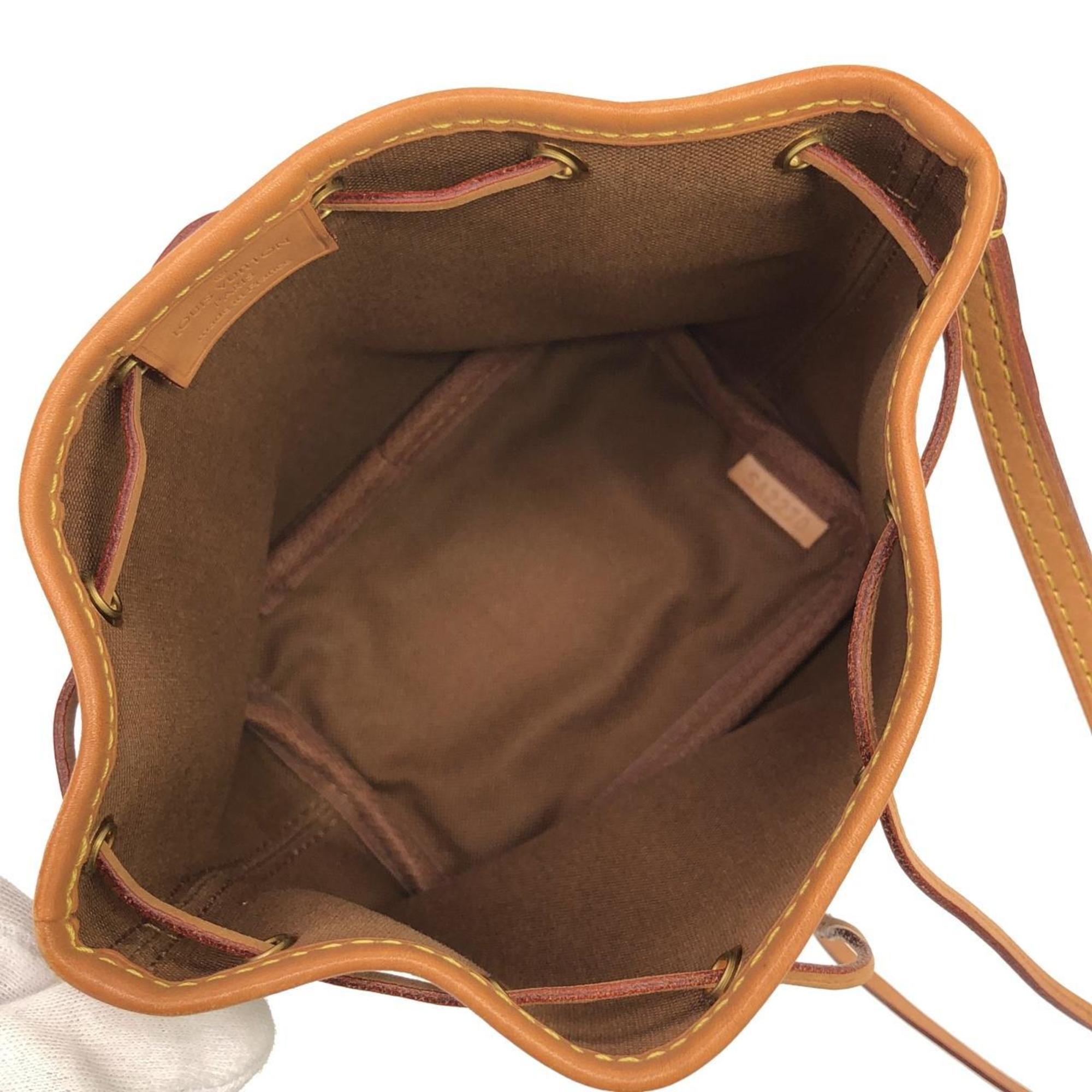 Louis Vuitton Marron Coated Canvas Shoulder Bag