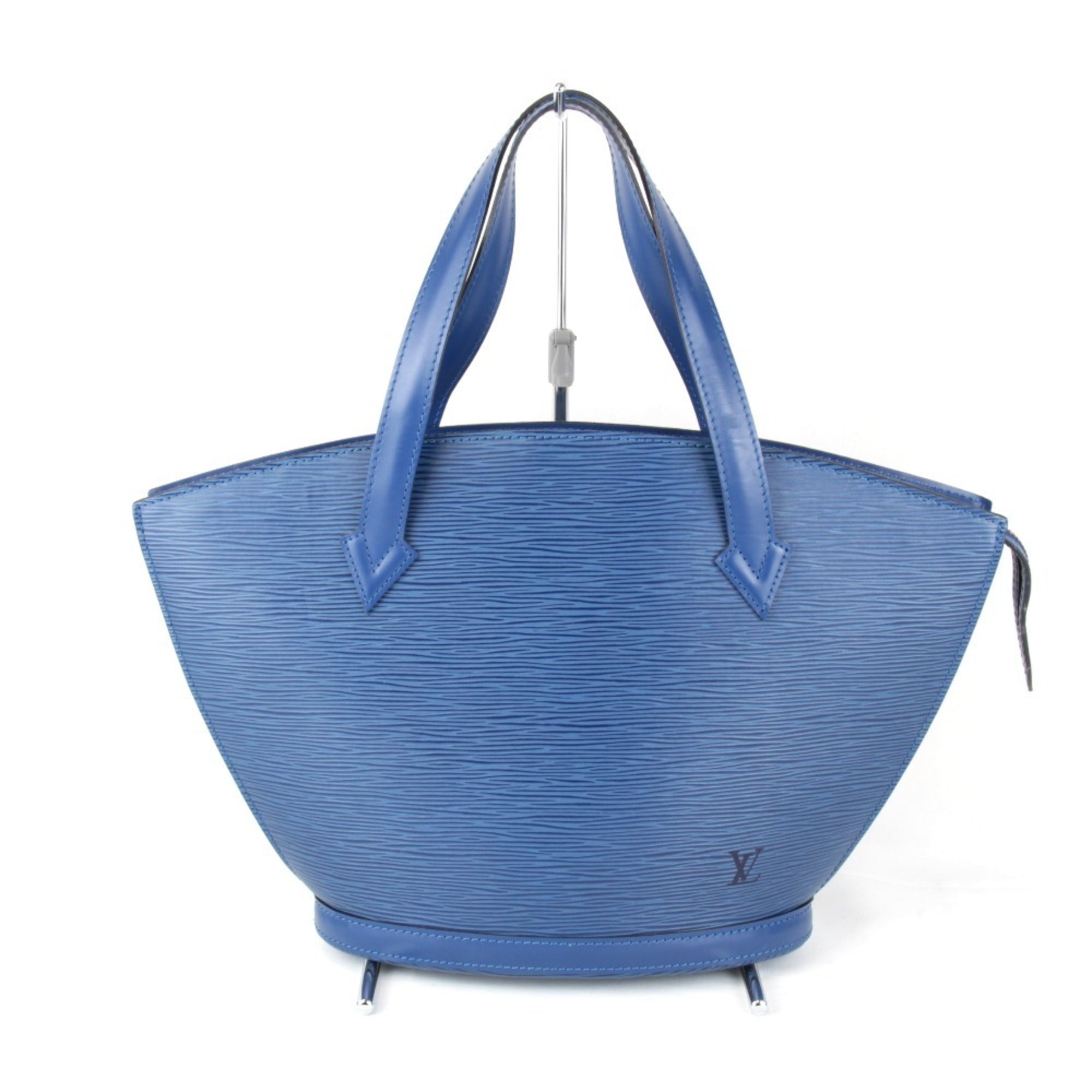 Louis Vuitton Blue Epi Leather Handbag