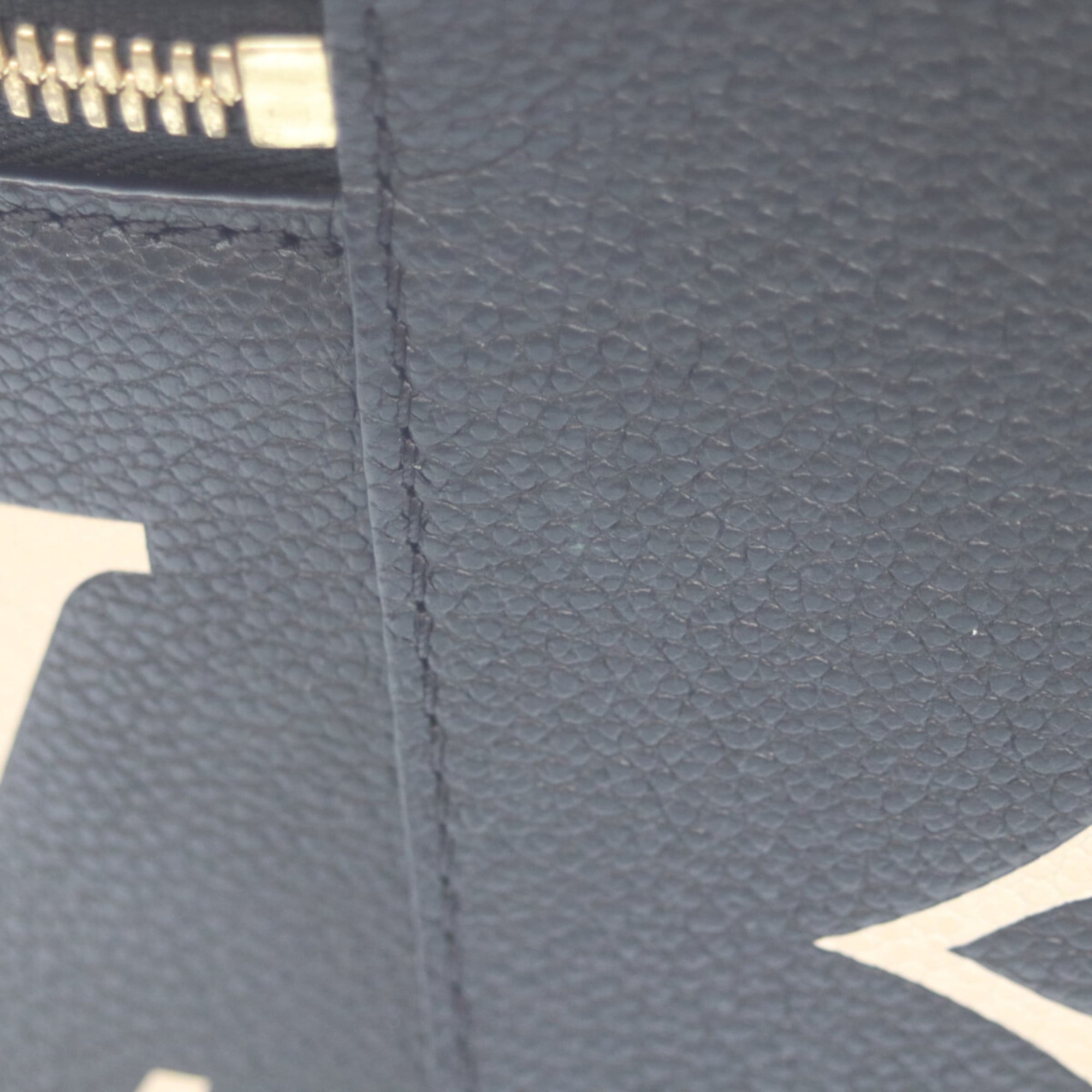 Louis Vuitton Black Noir Monogram Empreinte Shoulder Bag