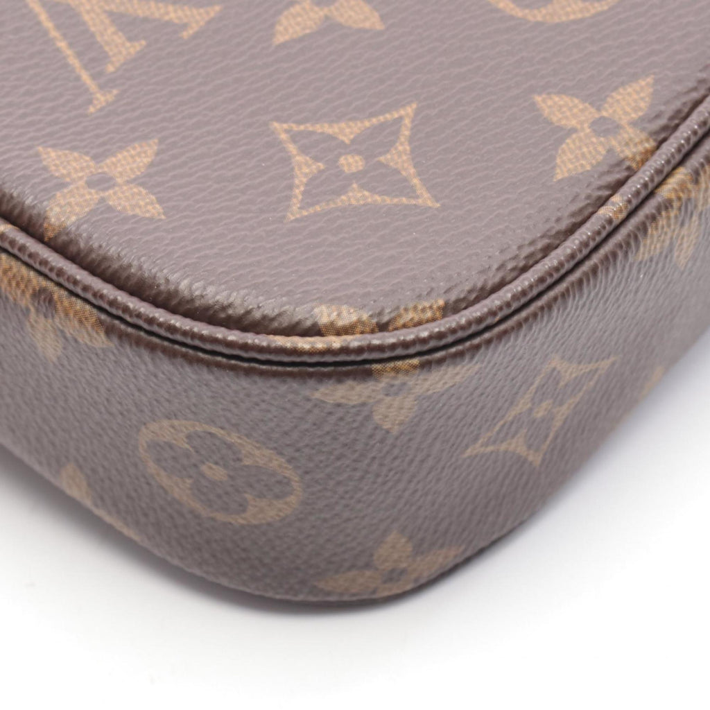 Louis Vuitton Brown Coated Canvas Handbag