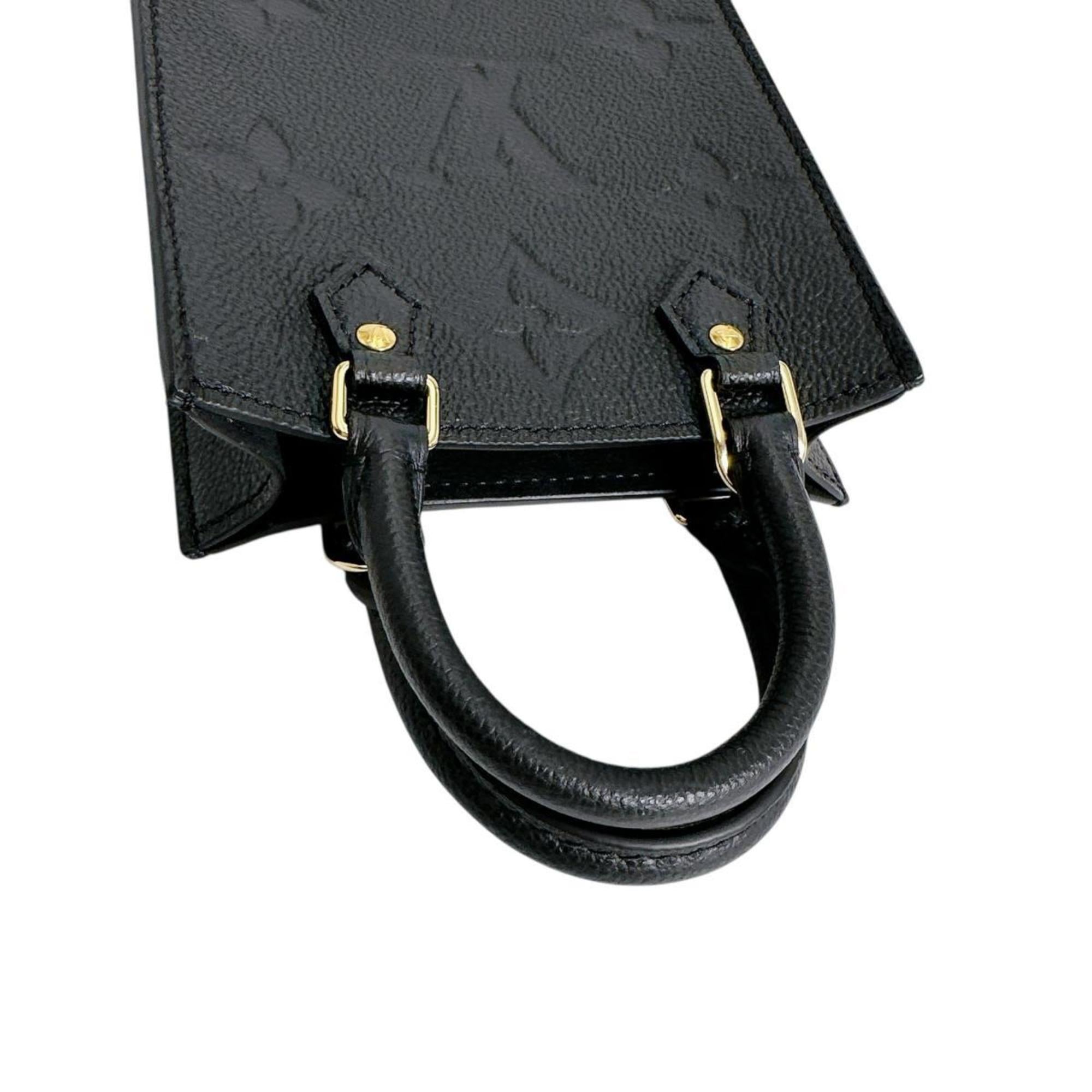 Louis Vuitton Black Monogram Empreinte Shoulder Bag