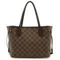 Louis Vuitton Brown Damier Canvas White Damier Canvas Handbag Shoulder Bag Tote Bag