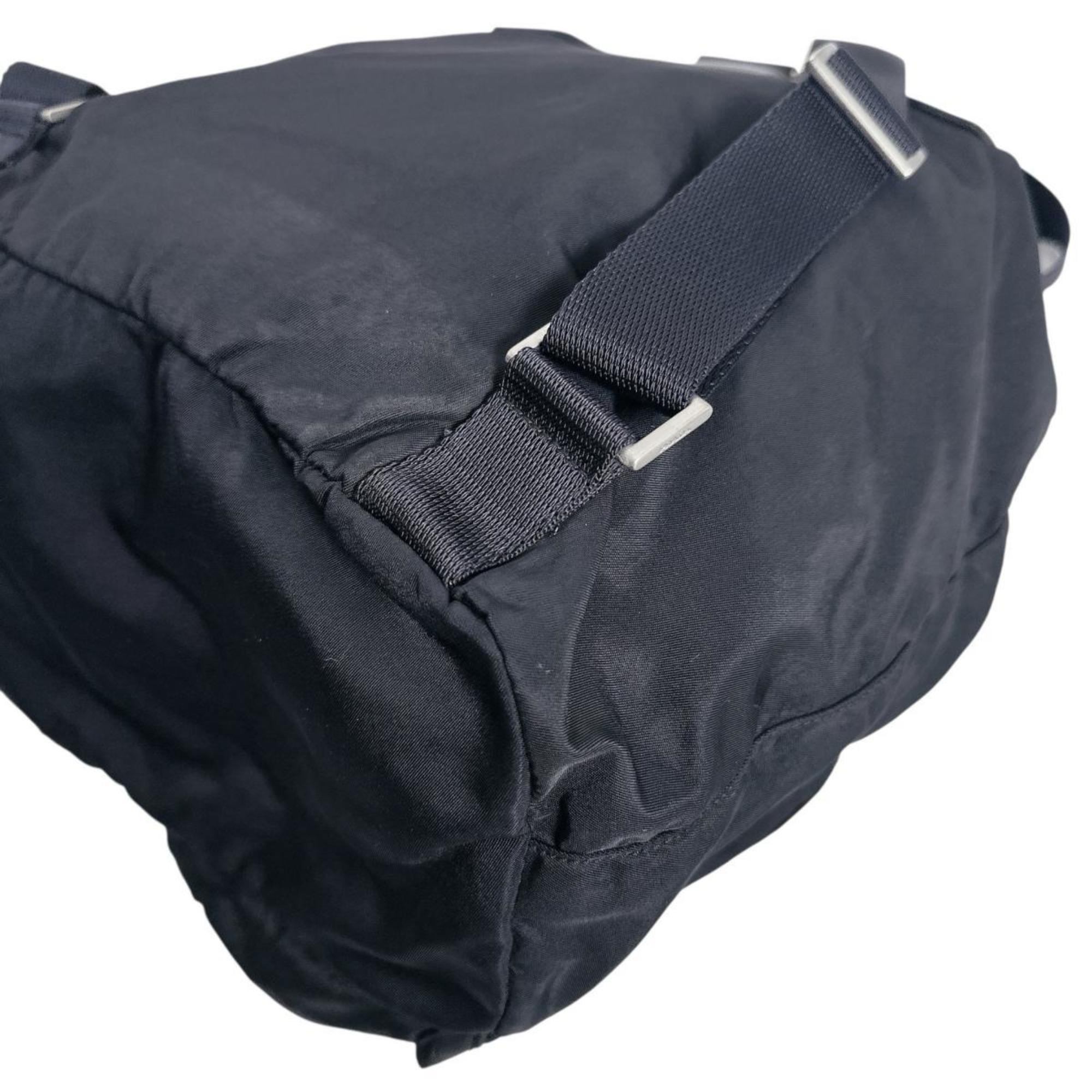 Prada Black Nylon Backpack
