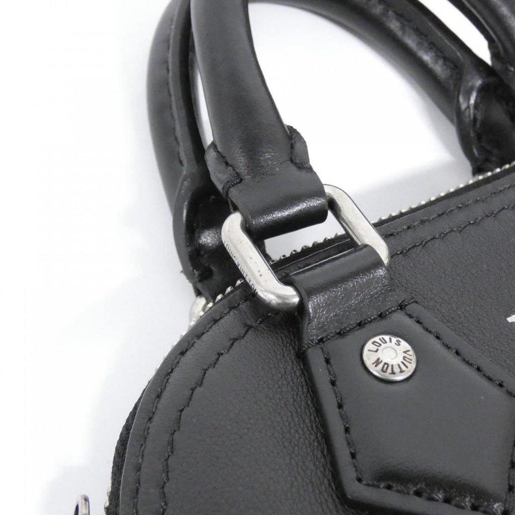 Louis Vuitton Black Leather Handbag