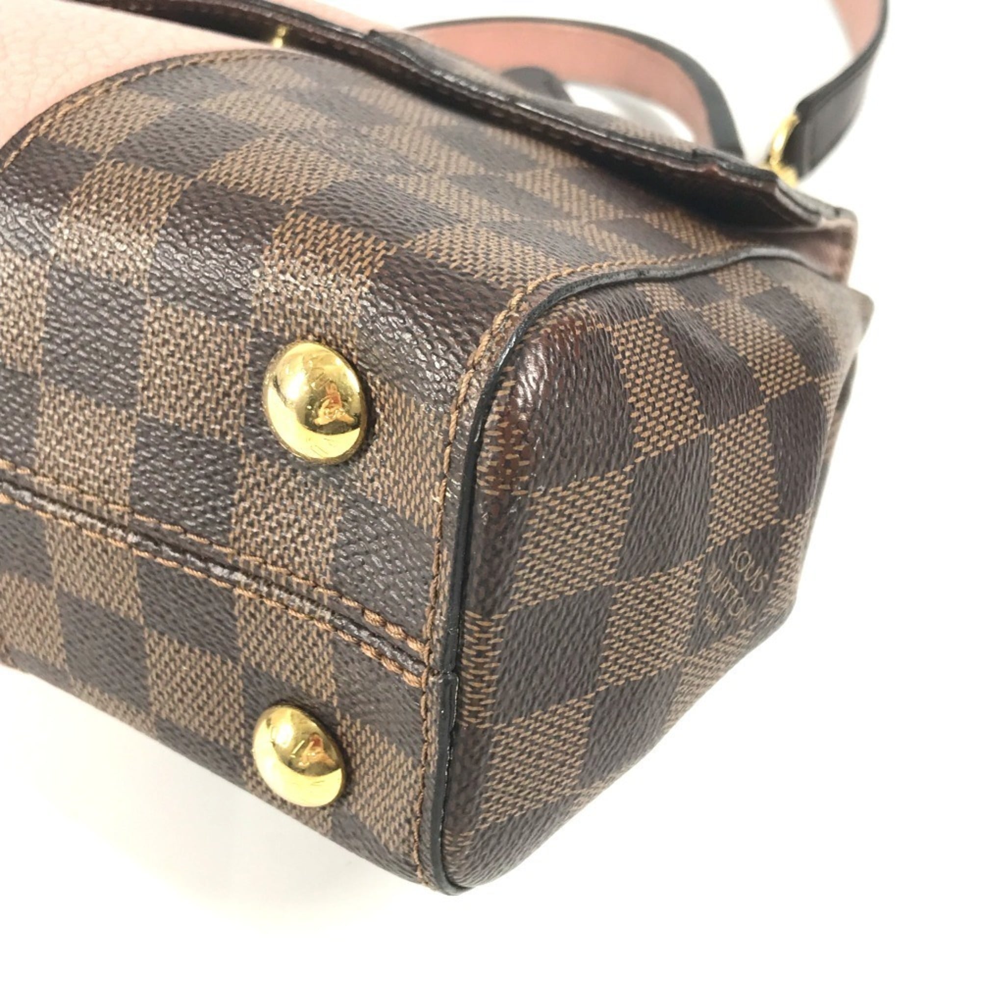 Louis Vuitton Damier Brown Pink Damier Canvas Handbag Shoulder Bag