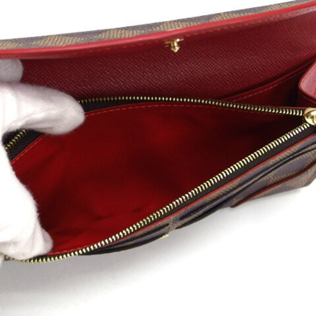 Louis Vuitton Cerise Damier Canvas Long Wallet