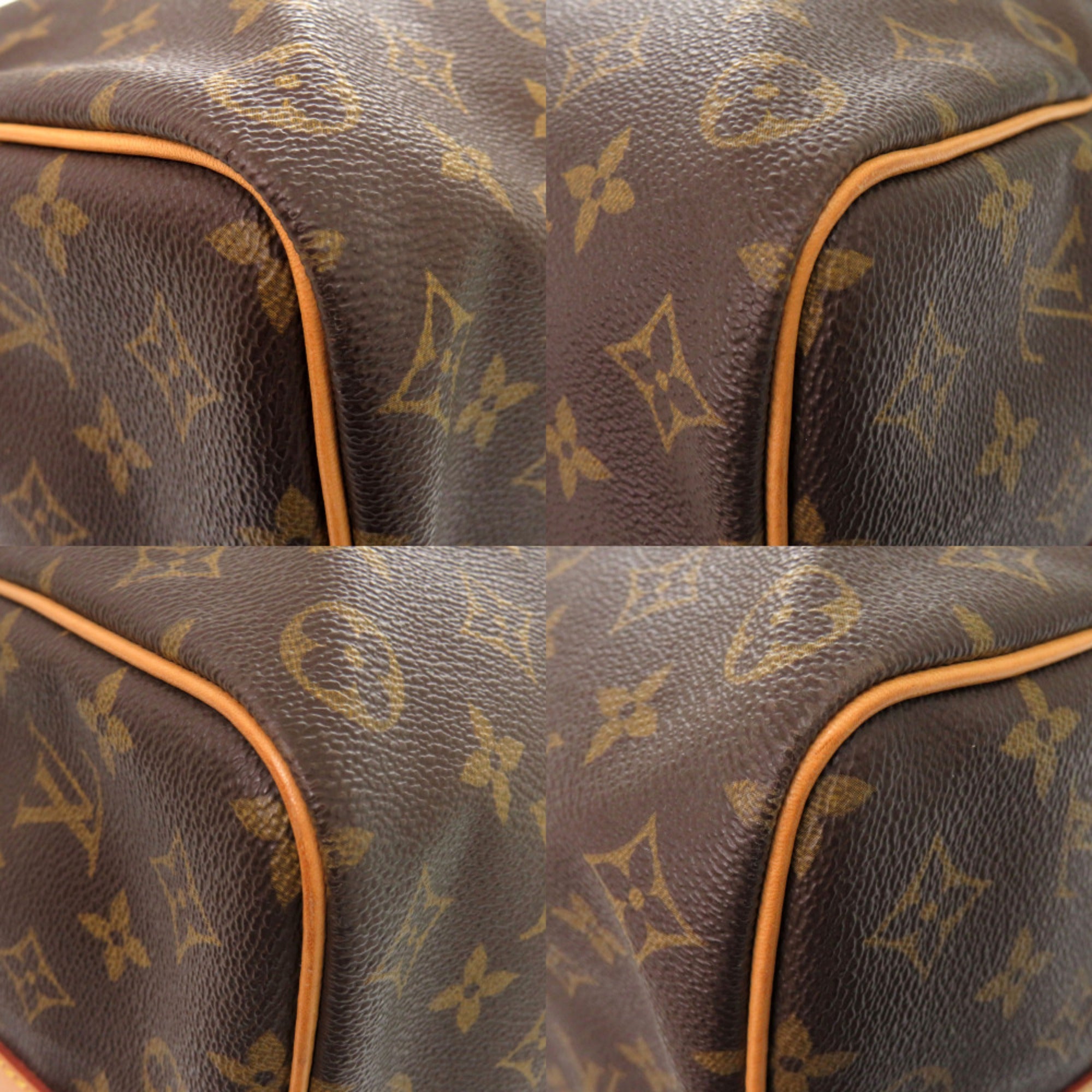 Louis Vuitton Brown Monogram Monogram Boston Bag