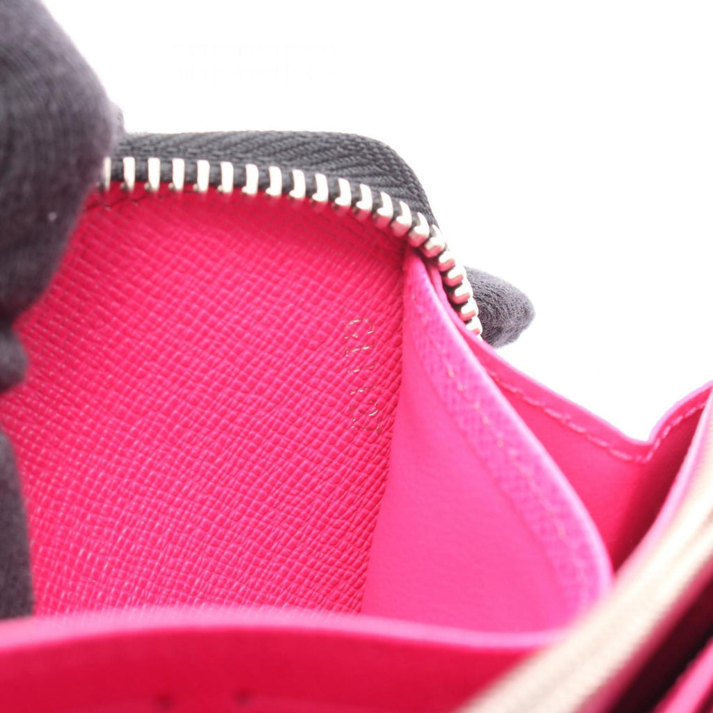 Louis Vuitton Black Hot Pink Noir Pink Leather Long Wallet