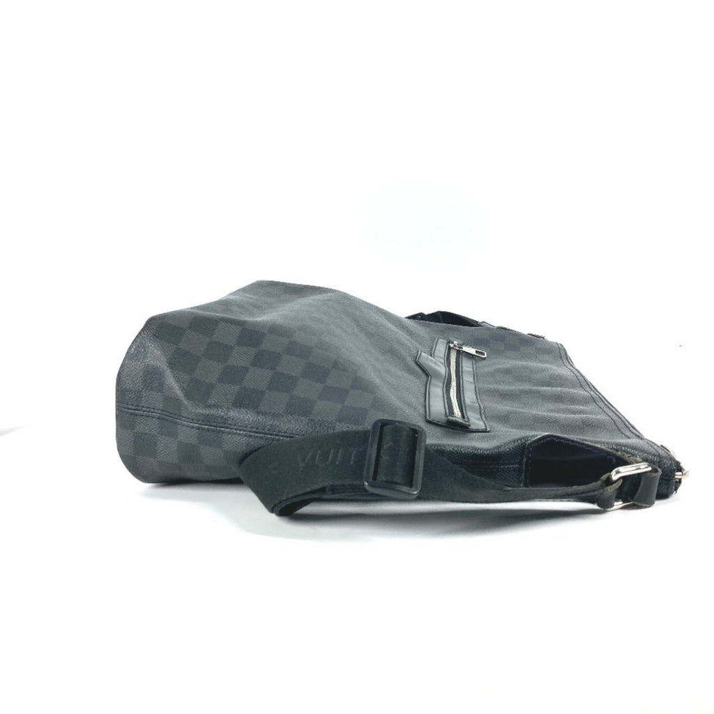 Louis Vuitton Black Damier Graphite Shoulder Bag