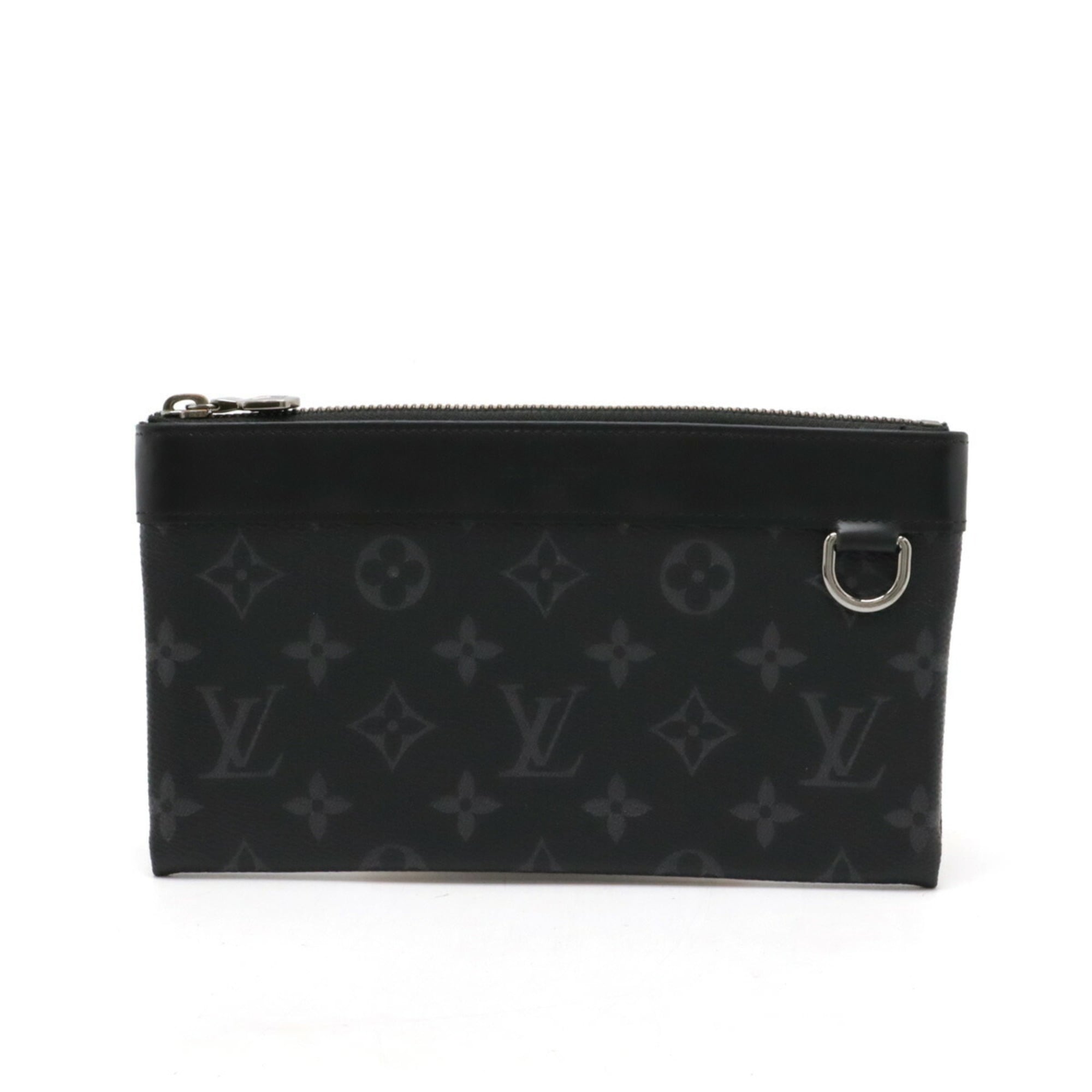 Louis Vuitton Monogram Eclipse Pvc Clutch Bag Pochette Pouch