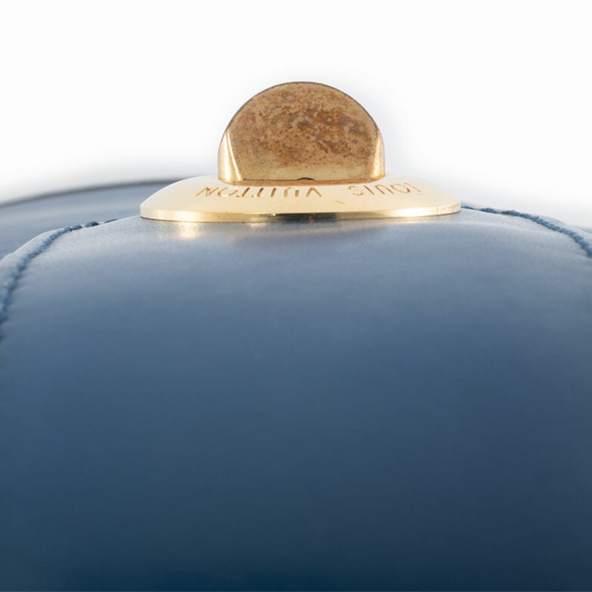 Louis Vuitton Epi Toledo Blue Epi Leather Shoulder Bag