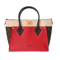 Louis Vuitton Monogram Rouge Monogram Leather Tote Bag