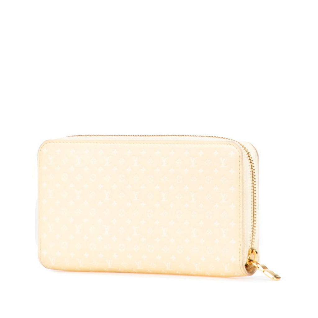Louis Vuitton Yellow Leather Coin Purse/Coin Case