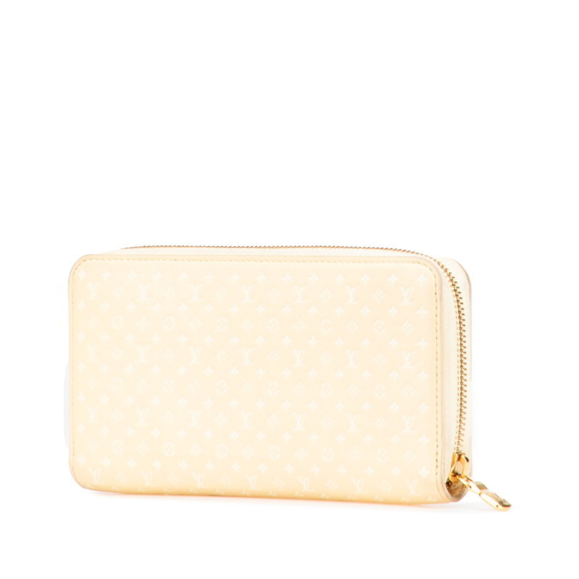 Louis Vuitton Yellow Leather Coin Purse/Coin Case