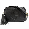 Gucci Black Leather Shoulder Bag (Pre-Owned)
