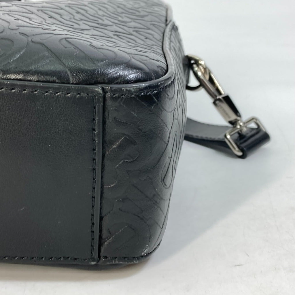 Burberry Black Leather Handbag Shoulder Bag