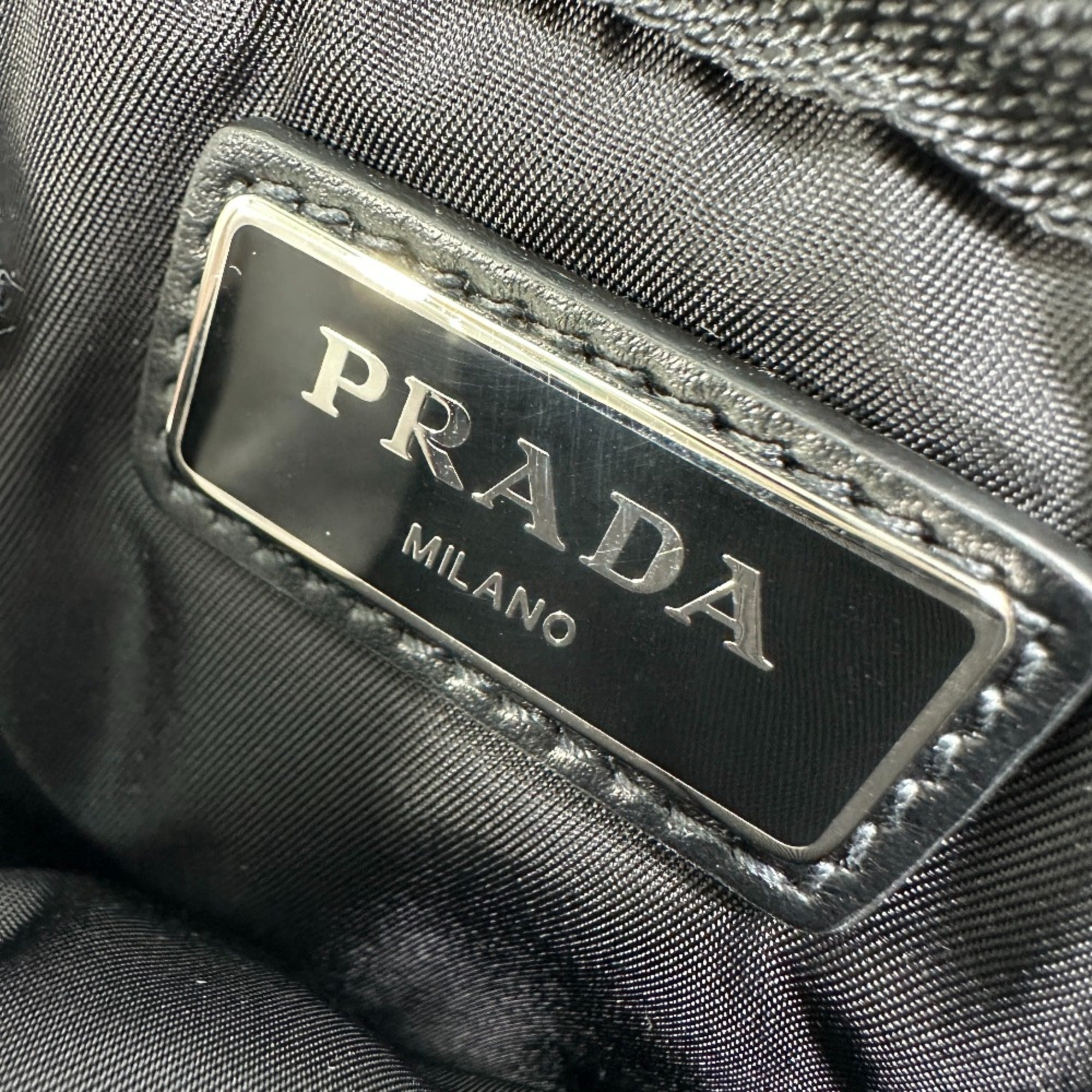 Prada Red Cloth Pouch
