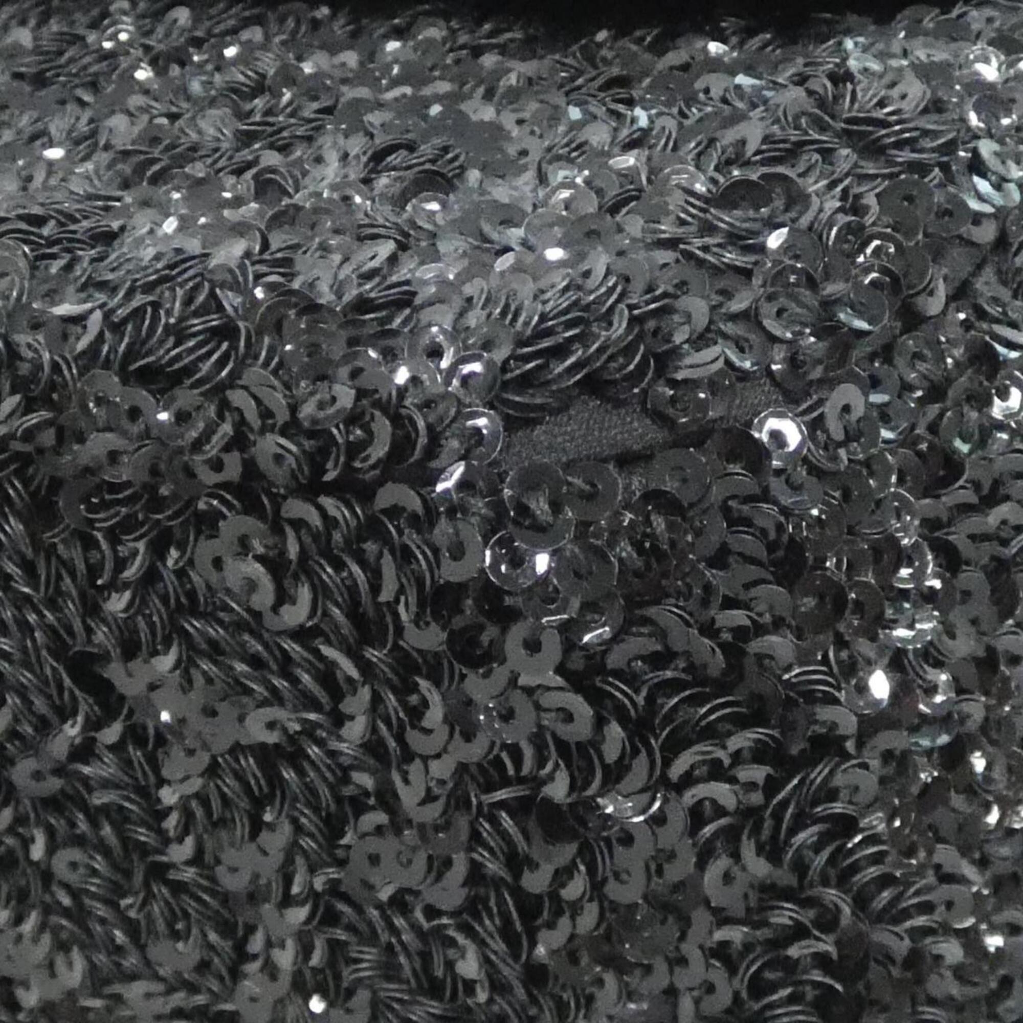Chanel Black Spangles Shoulder Bag