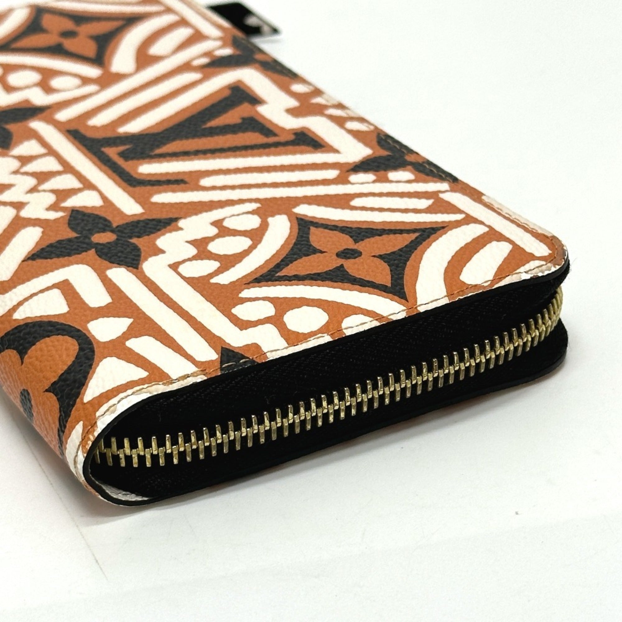 Louis Vuitton Monogram Graffiti Brown Monogram Long Wallet
