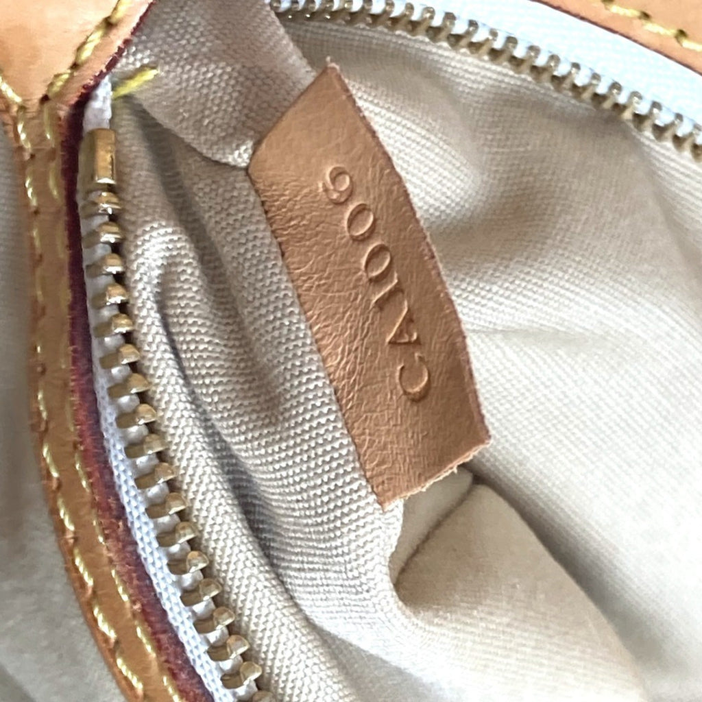Louis Vuitton White Damier Azur Shoulder Bag Tote Bag