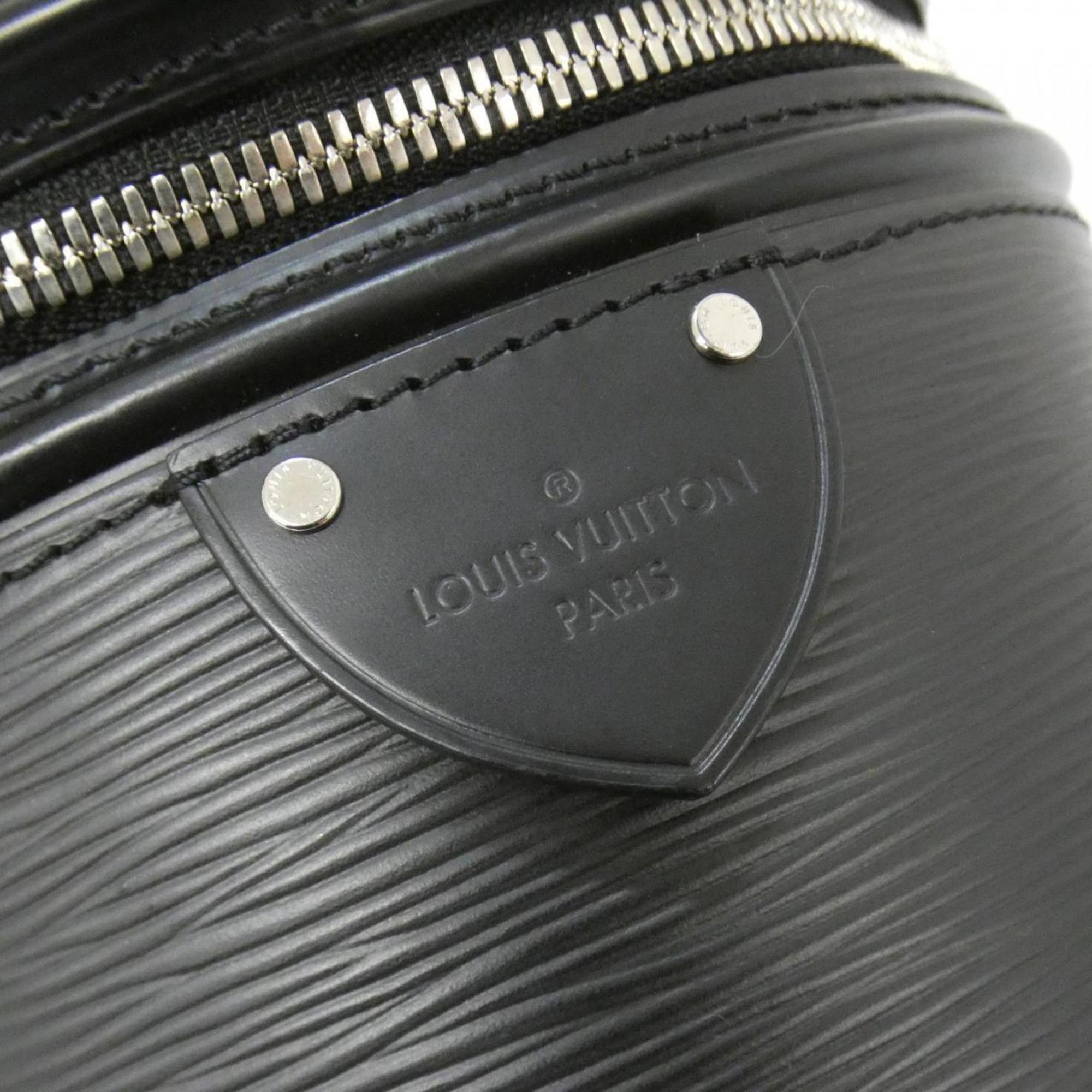 Louis Vuitton Black Leather Handbag