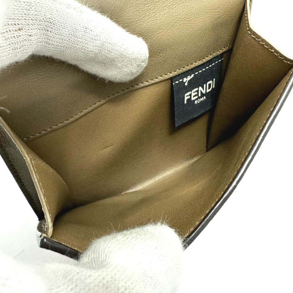 Fendi Pink Leather Wallet (Bi-Fold)