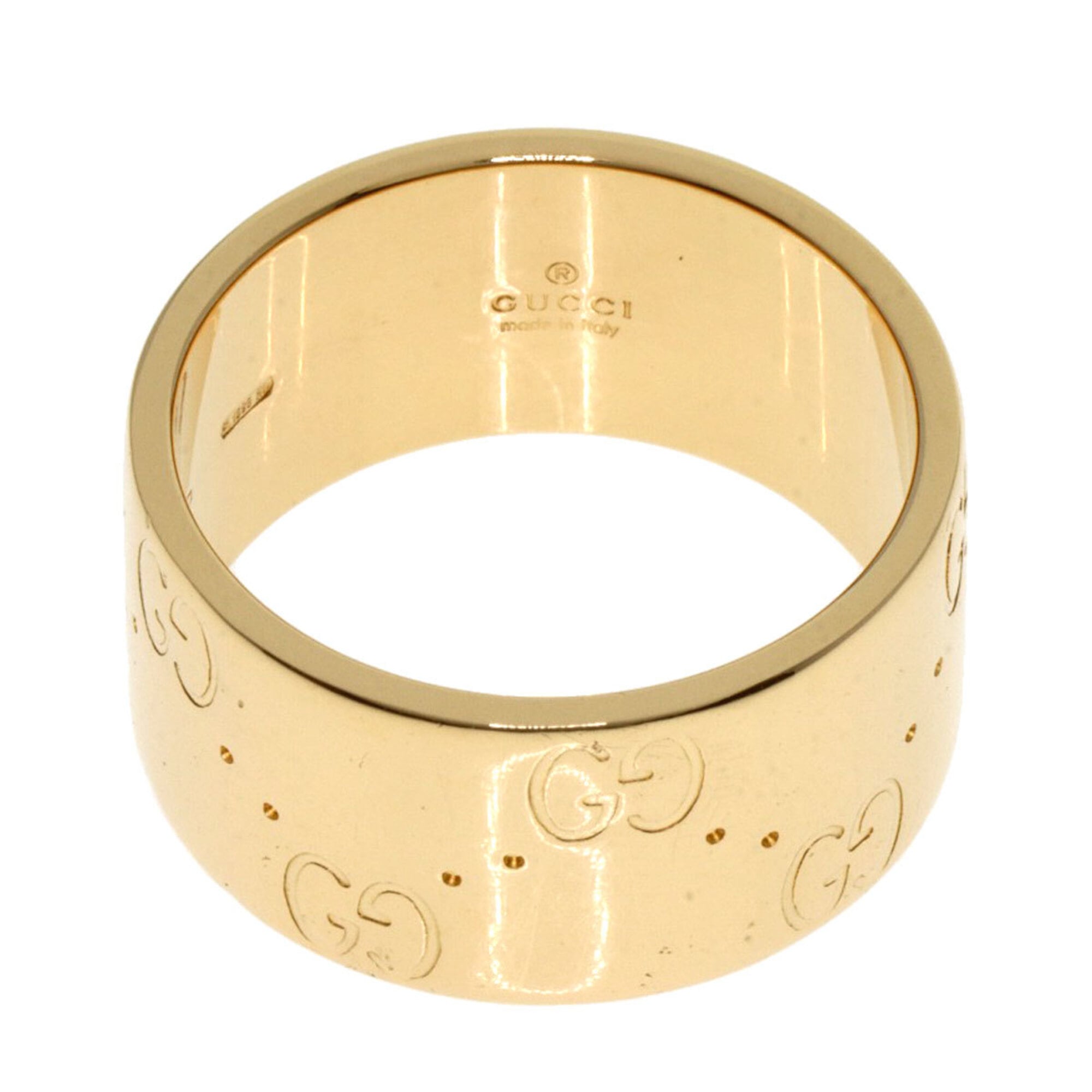 Gucci Icon Yellow Band Ring (Pre-Owned)