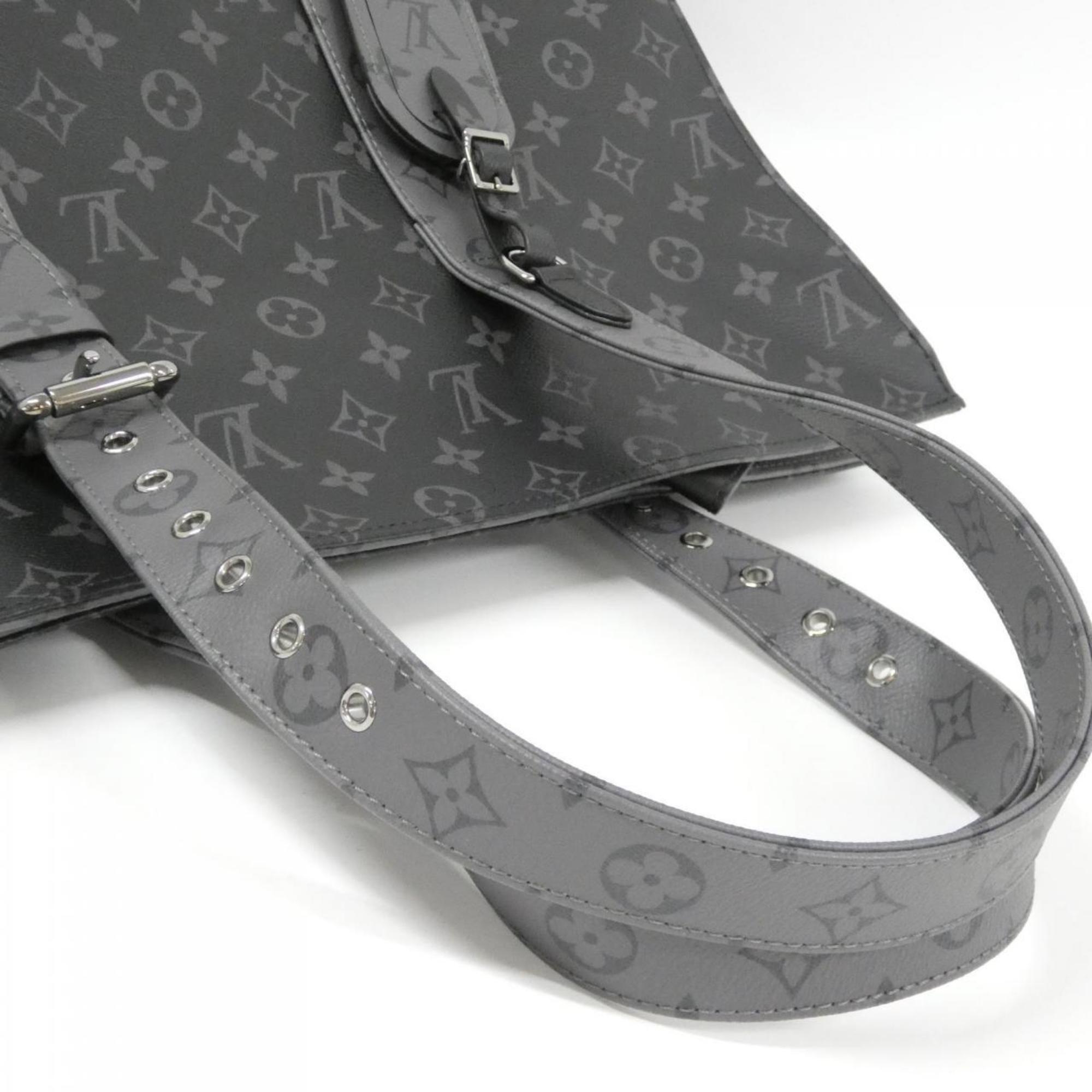 Louis Vuitton Black Coated Canvas Handbag