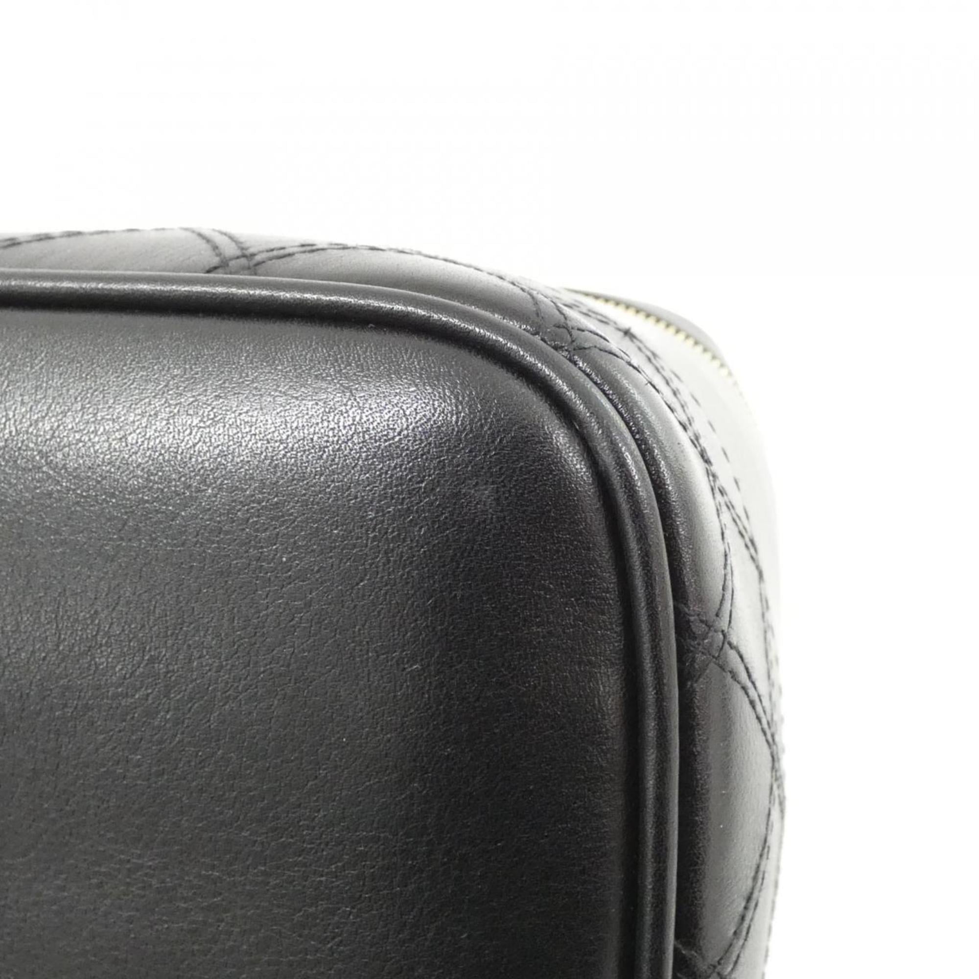 Chanel Black Leather Handbag