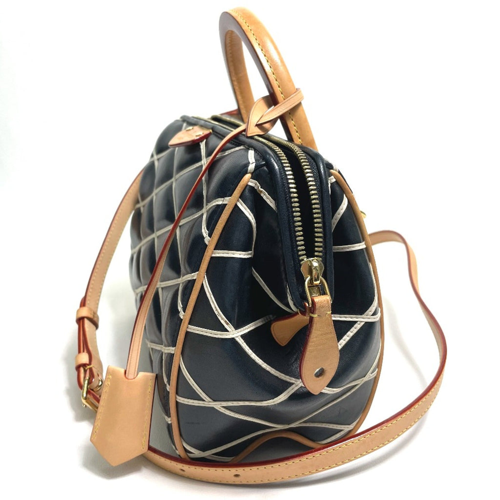 Louis Vuitton Black Leather Handbag