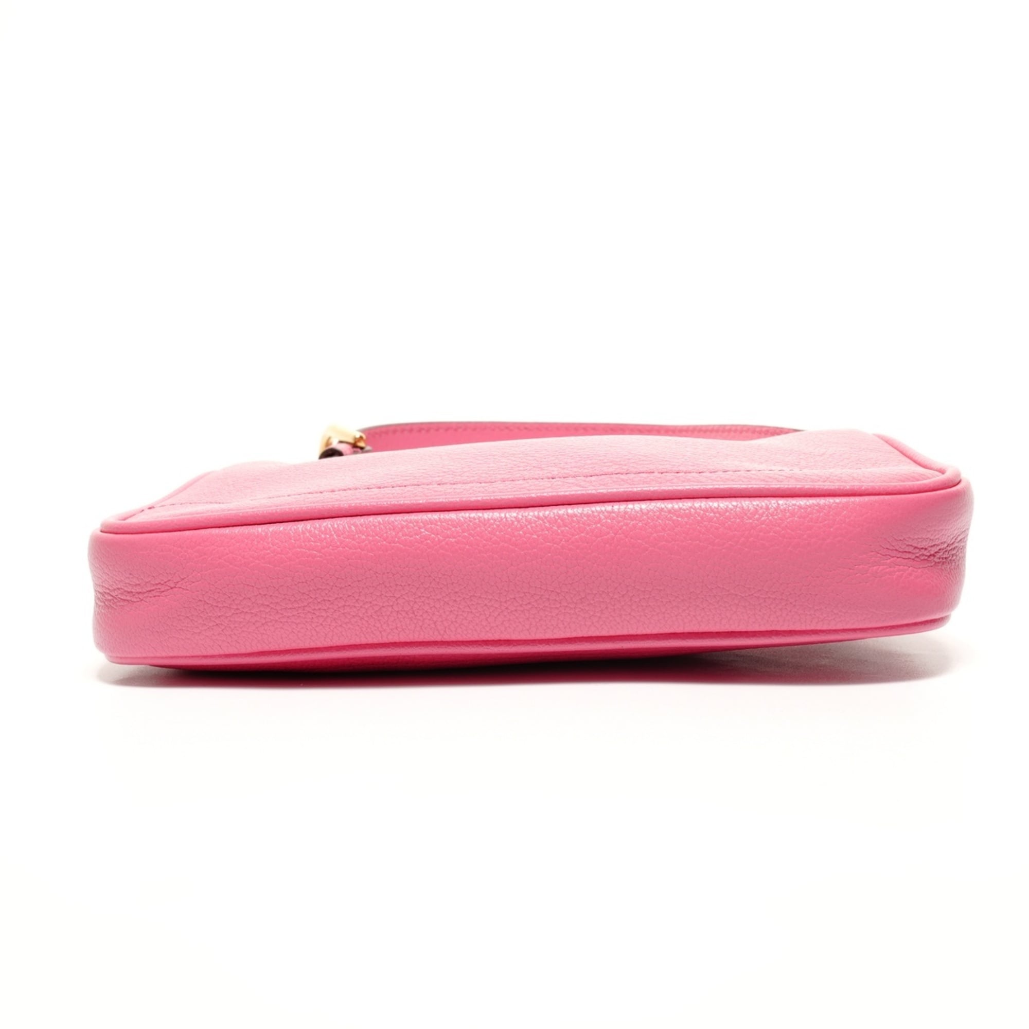 Gucci Gg Marmont Pink Shoulder Bag (Pre-Owned)