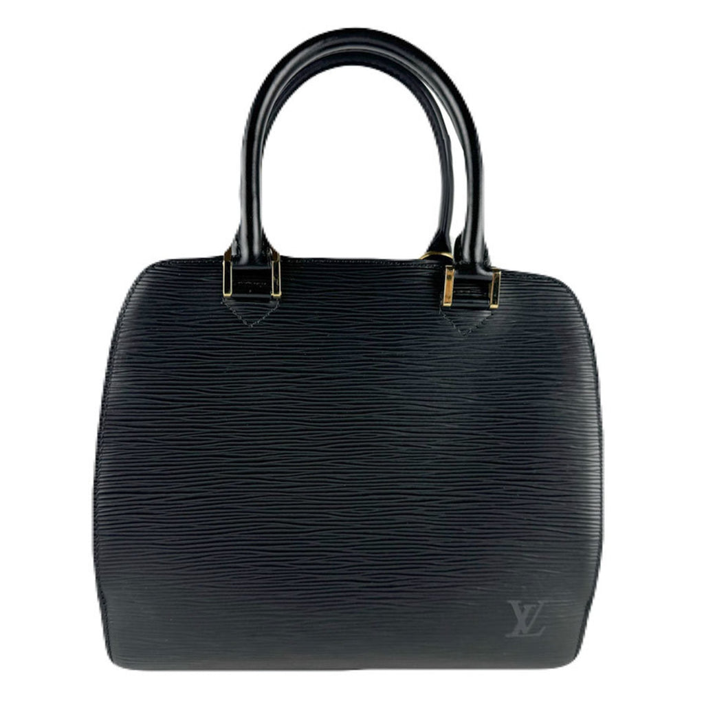 Louis Vuitton Noir Epi Leather Handbag