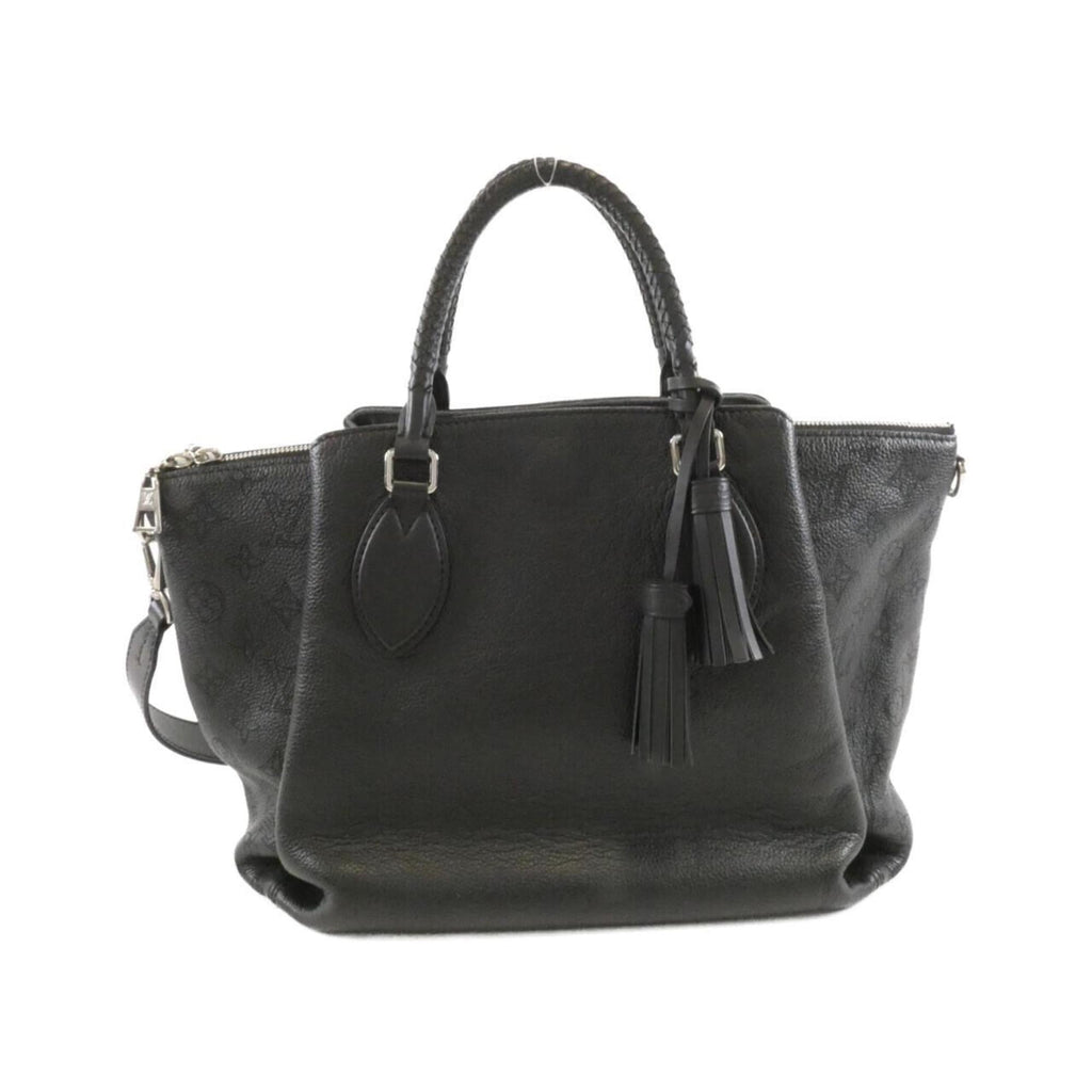 Louis Vuitton Black Leather Handbag